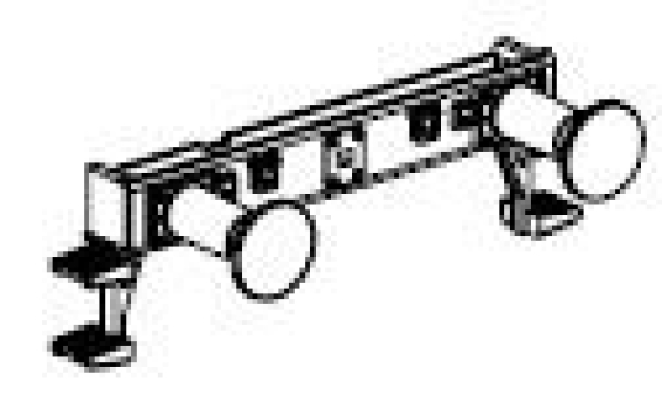H0 Piko Ersatzteile D DR Dampflokomotive BR 62 008, 2C2, Ep.III, Pufferbohle vorne mit Trittstufen und Puffer, etc..........