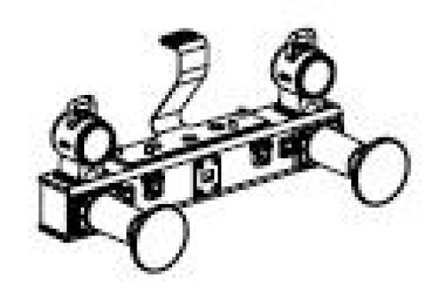 H0 Piko Ersatzteile D DR Dampflokomotive BR 62 008, 2C2, Ep.III, Pufferbohle hinten mit Lampen und Puffer, etc...........