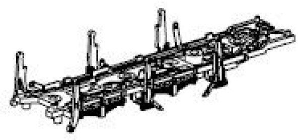 H0 Piko Ersatzteile D DB Dampflokomotive BR 91 1595, 1C, Ep.III, Achshalter mit Radschleifer, etc............