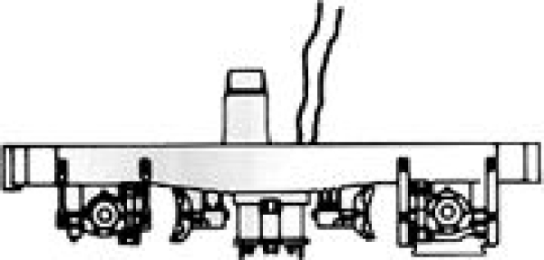 H0 Piko Ersatzteile CD Elektrolokomotive BR 371 ..., Bo´Bo´, Ep.V, Drehgestell mit Schleifer + Litze, etc............