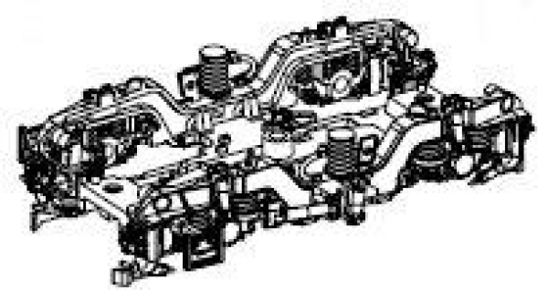 H0 Piko Ersatzteile D PRI Elektro- Diesellokomotive BR 248 ..., " Duck mode ", 4A, Ep.VI, Drehgestell komplett für AC Schleifer, etc.........