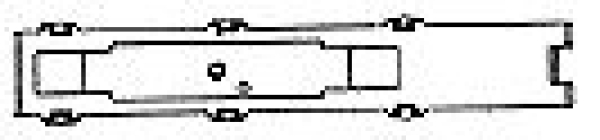 H0 Piko Ersatzteile D DB Elektrolokomotive E 93 11, Co´Co´, Ep.III, grün, Getriebeboden Mittelschleifer, etc.....................