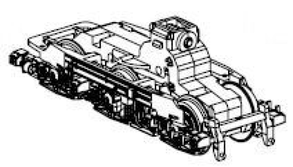H0 Piko Ersatzteile D DB Elektrolokomotive BR 151 170- 8, Co´Co, Ep.IV, ozeanblau- beige, Getriebe 1 komplett AC, etc..................