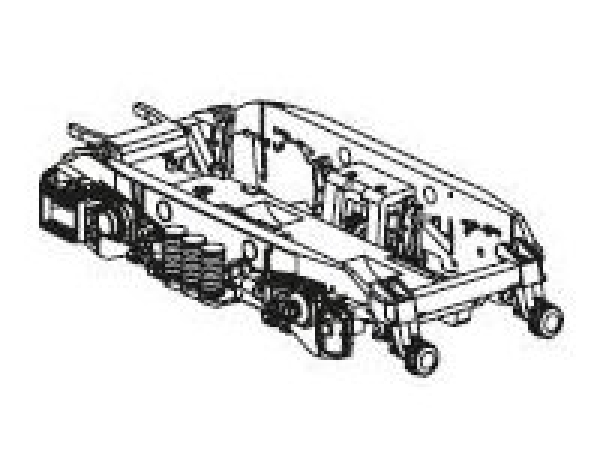 H0 Piko Ersatzteile D DB Elektrolokomotive BR 120 160- 7, Bo´Bo, Ep.V, gelb, Drehgestell, vorne komplett, etc...................