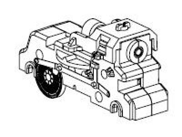 H0 Piko Ersatzteile D DB Elektrolokomotive BR 181 205- 6, Bo´Bo, Ep.IV, blau, Getriebe, etc...........