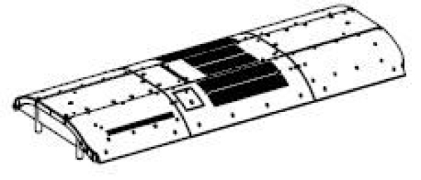H0 Piko Ersatzteile D DB Elektro ICE BR 412, 4A, Ep.VI, Abdeckung Klimaanlage Wagen, etc............