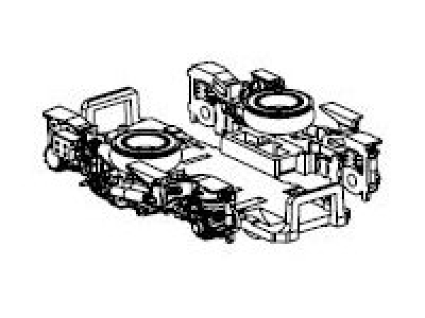 H0 Piko Ersatzteile D DB Elektro ICE BR 412, 4A, Ep.VI, Drehgestell mit Seitenblenden, etc............