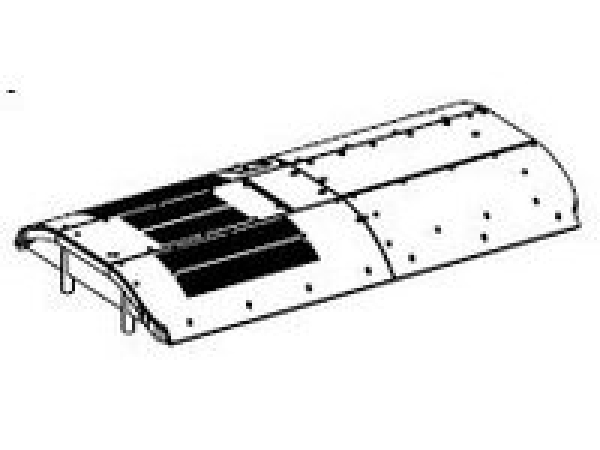 H0 Piko Ersatzteile D DB Elektro ICE BR 412, 4A, Ep.VI, Abdeckung Klimaanlage Steuerwagen, etc............