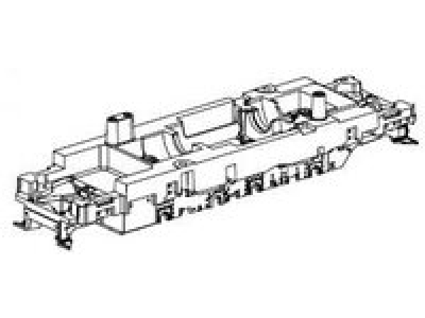 H0 Piko Ersatzteile D DB Elektrolokomotive E 32 12, 1´C1´, Ep.III, grün, Rahmen mit Zahnrädern, etc............