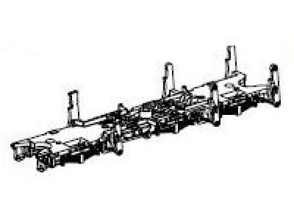 H0 Piko Ersatzteile D DB Elektrolokomotive E 32 12, 1´C1´, Ep.III, grün, Getriebedeckel mit Bremsgestänge AC, etc............