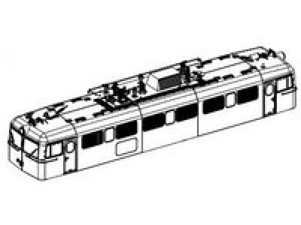 H0 Piko Ersatzteile Hu MAV Elektrolokomotive V 43 1221, 4A, Ep.IV, Gehäuse komplett, etc............