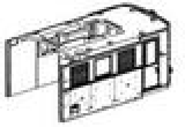 H0 Piko Ersatzteile D DB Elektrolokomotive E 191 101, Ep.III, grün, Gehäuse, hinten, etc...........