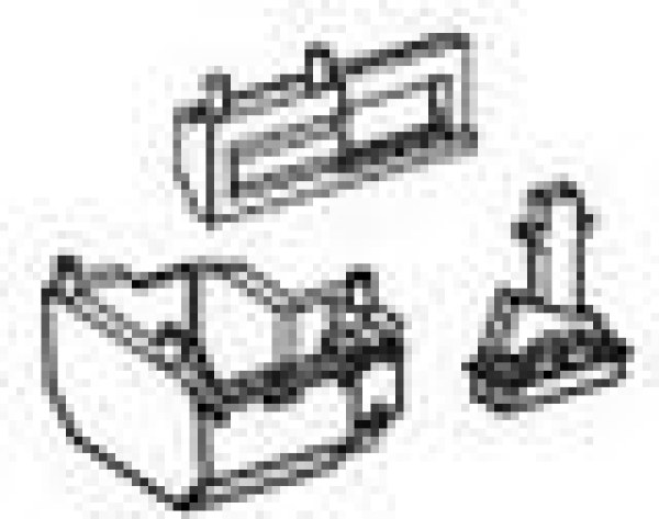 H0 Piko Ersatzteile PRI Elektrolokomotive, BR E 494 ..., gelb, Anbauteile Rahmen, etc.........