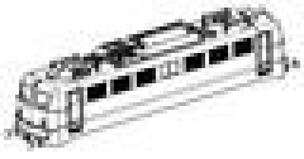 H0 Piko Ersatzteile D DB Elektrolokomotive BR 140 817- 8, 4A, Ep.IV, grün, Gehäuse komplett, ohne Stromabnehmer, etc...... ....