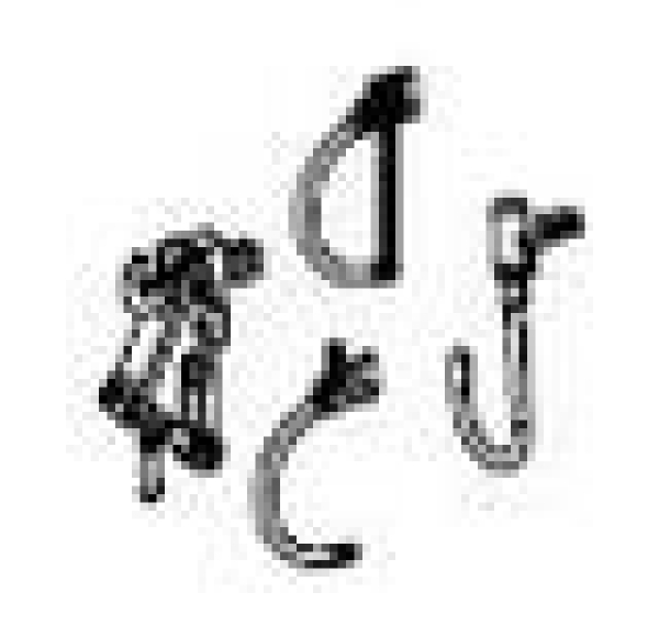 H0 Piko Ersatzteile A ÖBB Elektrolokomotive BR 1110, 6A, Ep.III, grün, Kuppelhaken, Heizungsstecker, Bremsschläuche, etc...... .
