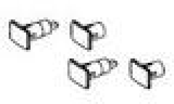 H0 Piko Ersatzteile D DB Elektrolokomotive BR 120 134- 2, 4A, Ep.V, rot, Puffer, etc.......-