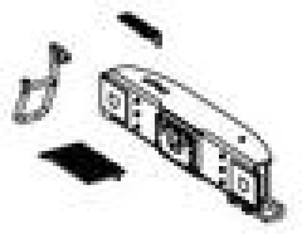 H0 Piko Ersatzteile D DB Elektrolokomotive BR 181.2, 4A, Ep.VI, blau, Pufferbohle, etc.......