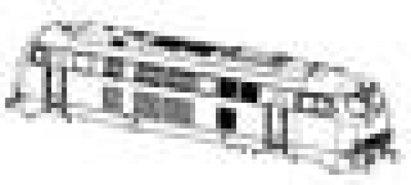 H0 Piko Ersatzteile D DB Diesellokomotive BR 216 033- 1, 4A, Ep.IV, Dach grau, Gehäuse, komplett, etc........