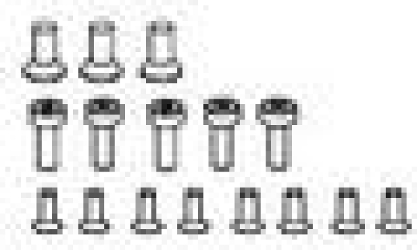 H0 Piko Ersatzteile D DR Diesellokomotive BR 101 566- 8, 2A,Ep.IV, gelb, Schraubenset, etc....... -