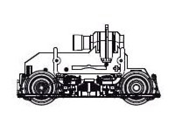H0 Piko Ersatzteile D DB Diesellokomotive V 200.121, 4A, Ep.III, 2farbig, Getriebe mit Drehgestell  2 DC, Federpaket, etc.....