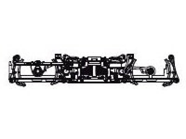 H0 Piko Ersatzteile D DB Diesellokomotive V 200.121, 4A, Ep.III, 2farbig, Drehgestell 1, etc.....