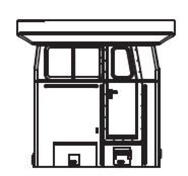 TT Piko Ersatzteile Diesellokomotive Cargoflex, BR 295 026- 9, 4A, Ep.VI, grau- grün, Führerhaus, vollständig, mit Dach+ Fenster, etc.................