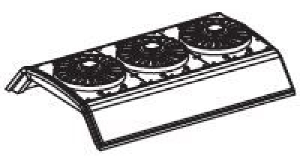 TT Piko Ersatzteile D DR Diesellokomotive BR 131 071- 3,6A, Ep.IV, Dachventilator, etc.............. -