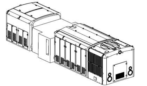 TT Piko Ersatzteile D DR Diesellokomotive BR 105 078- 0, 4A, Ep.IV, Gehäuse dekoriert mit Leuchtstäben, etc.............
