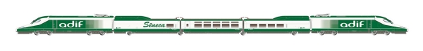 H0 ADIF Elektr.- Messzug A 330, " Seneca ", weiß- grün, 4AQ, Ep.VI, dig., etc..................................... ...................