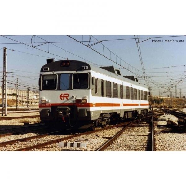 H0 E RENFE Dieseltriebwagen 596, R1, 9- 596- 006- 7, 4A, Ep.V, etc.............................