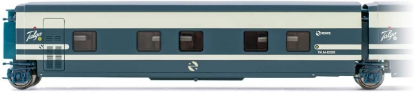 H0 E RENFE Talgo Wagen Cama Azul, Tür rechts, Schlafwagen etc..............................