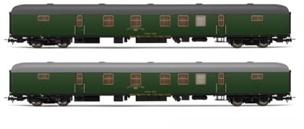 H0 E RENFE Postwagen DGDC 3000 olivgrün, 4A, Ep.IV, etc...................
