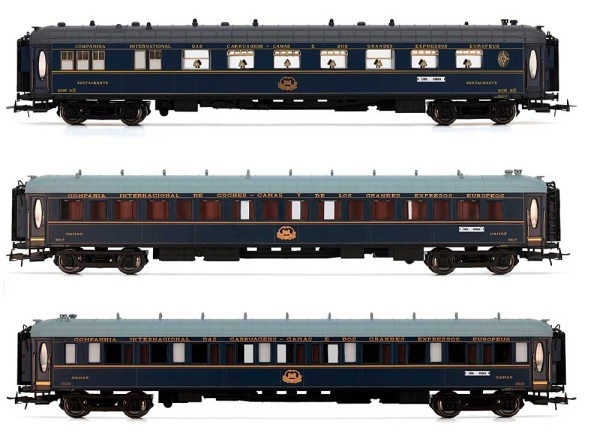 H0 CIWL Reisezugwagen Set 3x, 4A, Ep.III- IV, 2/ 2, etc.................................................