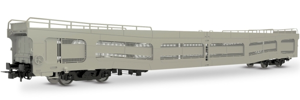 H0 E RENFE Autotransportwagen DDMA, weiss, 4A, Ep.V, etc....................