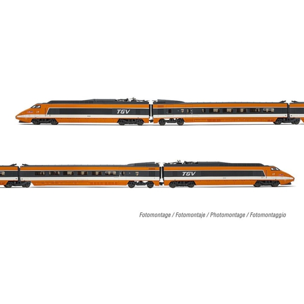 H0 F SNCF Triebzug TGV 4teilig 1981, 4A, Ep.IV, Sopund, etc............................................