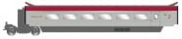 H0 F SNCF Zwischenwagen Thalys PBKA, Kl.2, 4A, Ep.VI, zu HJ 2358/ S/ AC/ ACS, etc...........