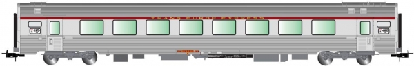 H0 F SNCF Reisezugwagen TEE, Typ A8u, 4A, Ep.IV, L 293mm, " Mistral 69 "