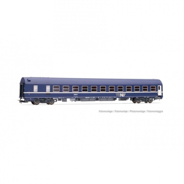 H0 F SNCF Schlafwagen MU 1973, 4A, Ep.IV, " encadre ", etc.......................