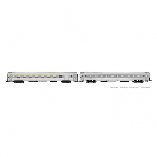 H0 F SNCF Reisezugwagen Set 2x, DEV, 4A, Ep.III, etc.......................