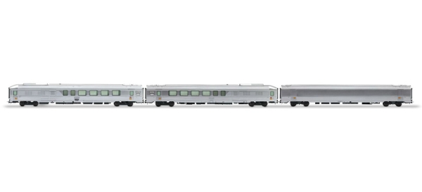 H0 F SNCF Reisezugwagen Set 3x, Expo Train, 1/ 2, 4A, Ep.VI, etc.......................