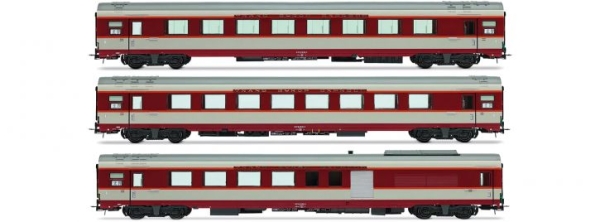 H0 F SNCF Reisezugwagen Set 3x, 4A, Gran Confort, TEE Le Kleber, grau, Ep.IV, etc........................................................................ H0 F SNCF Reisezugwagen Set 3x, 4A, Gran Confort, TEE Le Kleber, grau, Ep.IV, etc........................................................................