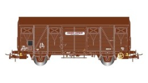 H0 F SNCF Güterwagen ged., Gss 4, 2A, Ep.III, braun