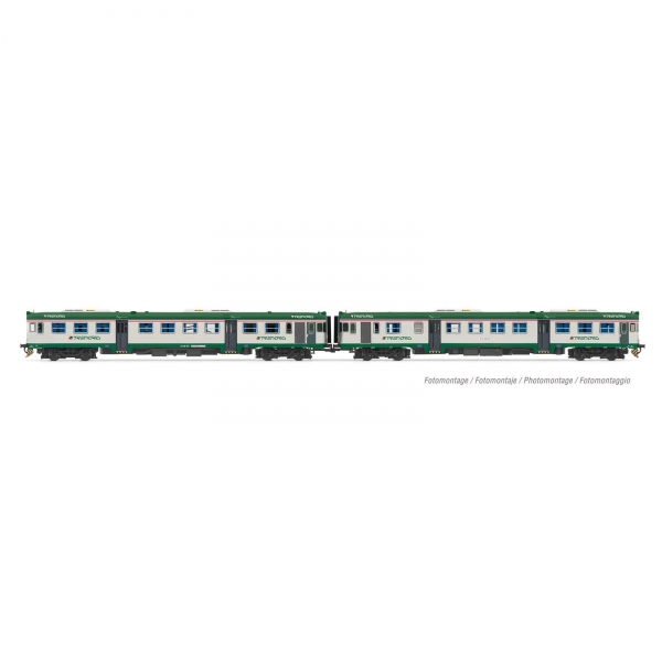 H0 I FS Dieseltriebwagen Set 2teilig, Aln 668 Serie 1000, 4A, Ep.VI,  etc...........................