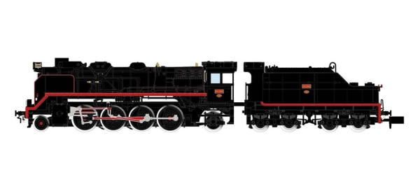 N E RENFE Dampflokomotive 141 R, Vorwärmer, Ep.III, etc.................................