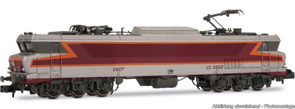 N F SNCF Elektrolokomotive C C 6502, 6A, Ep.IV, " Mistral ", silber, R= 192mm, L= 126mm, Sound, etc......................................