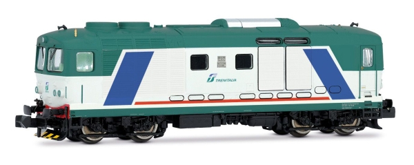 N I FS Diesellokomotive R D 445, Bauserie 3, vier Stirnlampen, 4A, Ep.V, XMPR, R=192mm, L=126mm, etc....................................