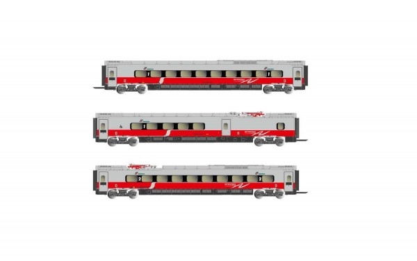 N I FS Ergänzungs- Set 3teilig, ETR 610, 4A, Ep.VI, Frecciargento, EuroStar, etc............................