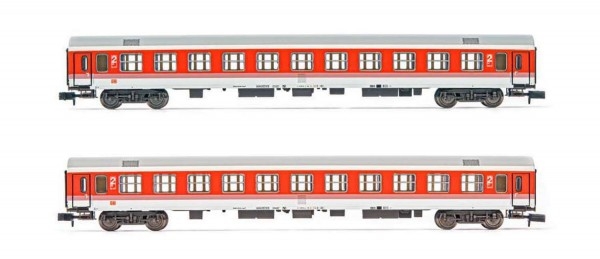 N D DB Reisezugwagen Set 2x, Bomz236, 4A, Ep.V, " InterCity, etc...................