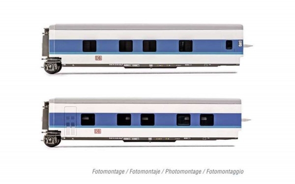 N D DB Ergänzungs- Set 2x, 1A, Ep.V, blau/ weiß, " InterCityNight , etc...................