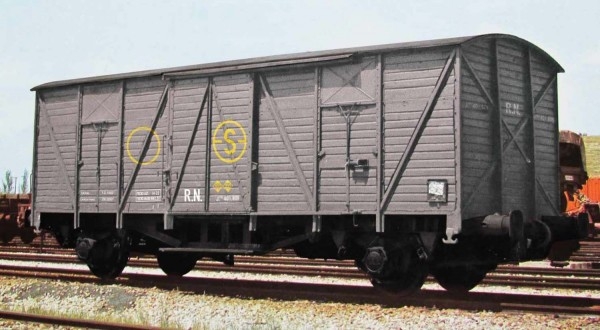 N Güterwagen- Set.2x, ged., 2A, Ep.III, " Sindicato de la Naranje, RN,  etc....................